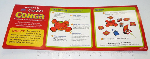 2003 cranium conga board - conga,