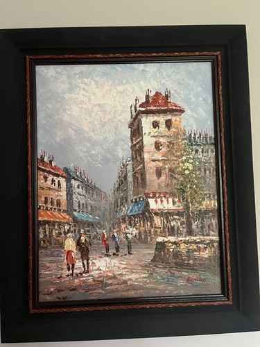 Burnett oil painting - ,, on