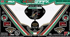 Ducati 749 999 2002 03 04 Front Fairing Number Board Motografix 3D Gel Protector