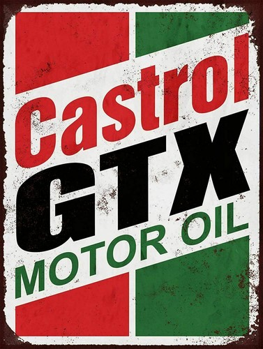 Castrol motor oil metal - motor,