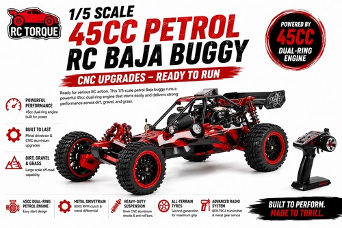Rovan baja scale 45cc - 1/5,