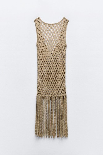 Zara mesh midi dress - zara,
