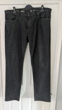 New Tu Men's Black Denim Jeans