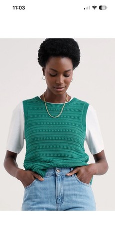 Seasalt cornwall knitted tank - cornwall,