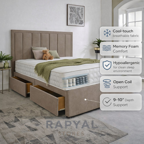 Luxury divan bed - divan, with