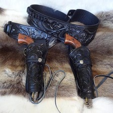 Wild West Tooled Leather