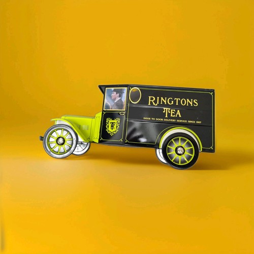 Ringtons tea caddy metal - tea,