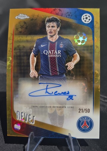 Topps chrome ucc joao - chrome,