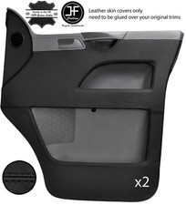 BLACK STITCH 2X FRONT DOOR