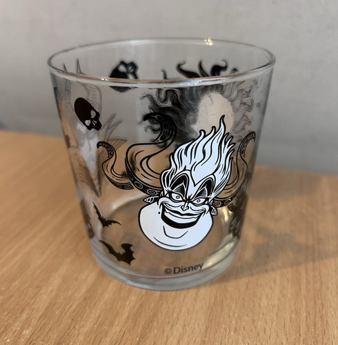Disney villains drinks glass - disney,