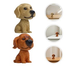 2 Pcs Nodding Dog for Car