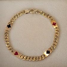 Preloved 9ct Yellow Gold Card