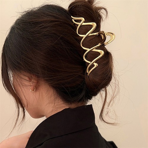 Large metal hair claw - 1, pc