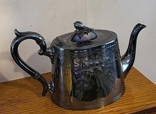 Attic Tea Pot With A Hallmarked Base. Its Also Scribed 1650 Inside Lid. VGC