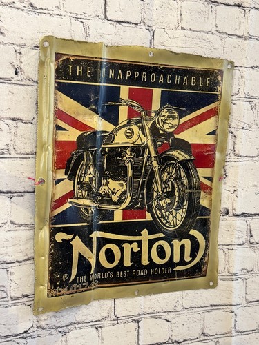 Norton motorbike poster - norton,