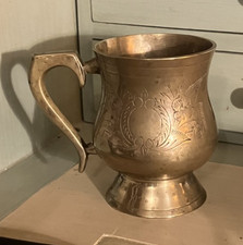 VINTAGE SILVER PLATED 1/2 PINT