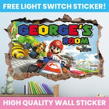 SUPER MARIO KART HOLE IN WALL