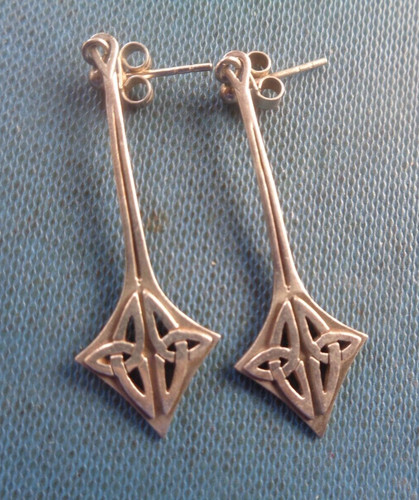 Ola gorie silver earrings - silver,