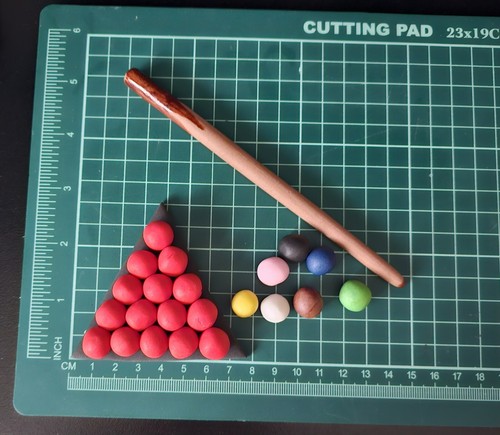Edible snooker pool cake - pool,
