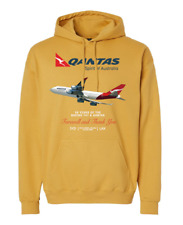 Qantas Boeing 747-400 Retirement Hoodie Aviation, planespotting