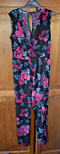 George flower print jumpsuit - george,
