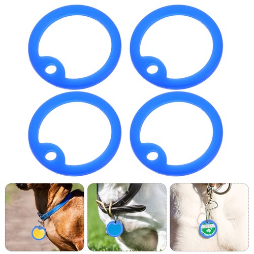 Pcs silent dog tag circle - 6,