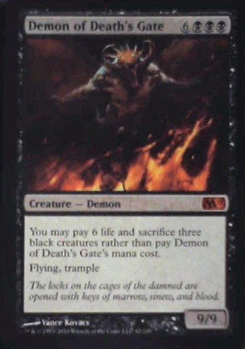 Demon death gate magic - -,