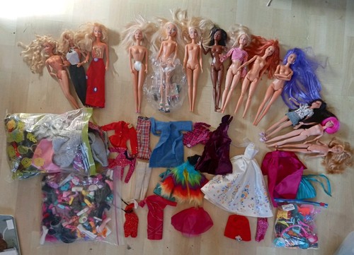 Barbie my scene and - 80's,