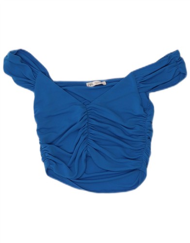 Zara womens crop off shoulder - crop,