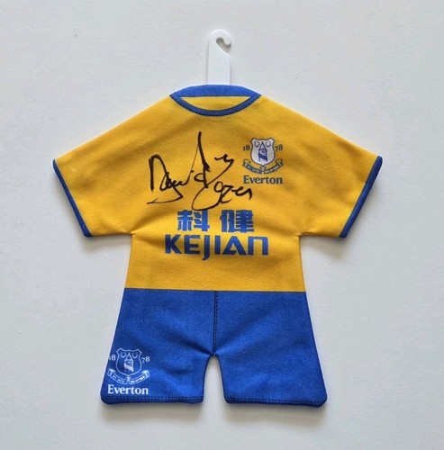Everton vintage signed window - vintage,