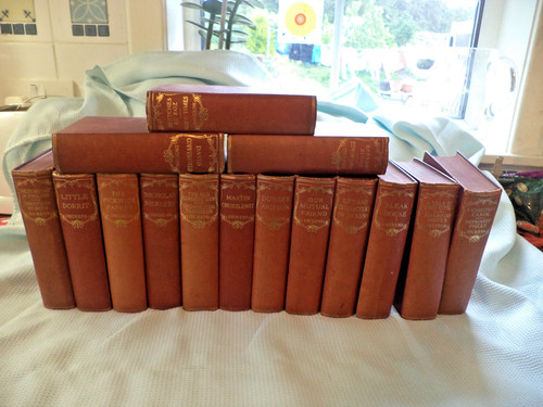 Fifteen red brown hardcover - red-brown,
