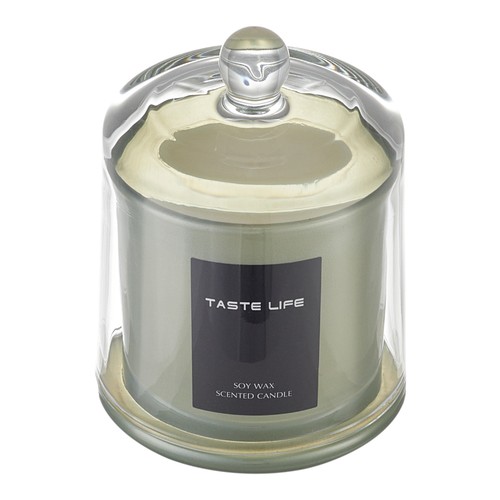Glass dome scented - glass, candle