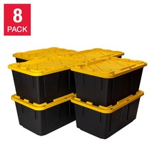 8-Pack, 27 Gallon Plastic