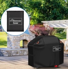 BEEWAY Barbecue Cover, BBQ Grill Cover Fits Weber, Brinkmann, Char Broil - Heavy