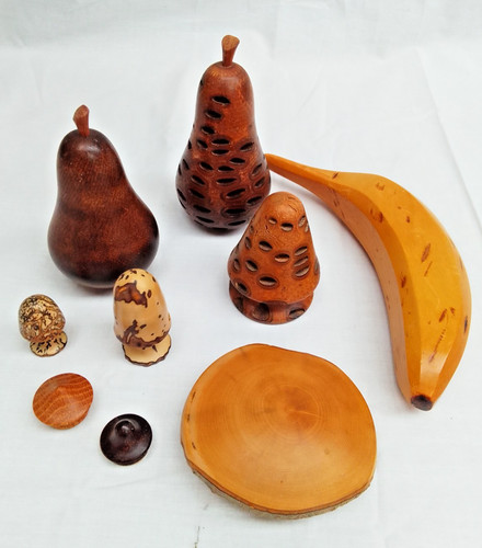 Selection wooden decorative - selection,
