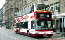 Lothian Buses Plaxton President Dennis Trident X593 USC Bus NEGATIVE