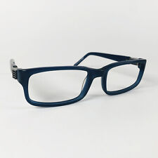 FCUK eyeglasses SATIN BLUE RECTANGLE glasses frame MOD: 100 25668247