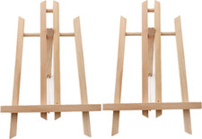 2 Pack Wooden Tabletop Art