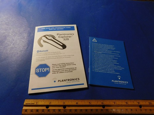 Plantronics explorer 320 user - plantronics,
