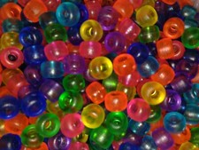 SALE 🌟 3 for 2 🌟 100 Pony Beads Mixed 9x6mm Barrel Shape For Jewellery Making