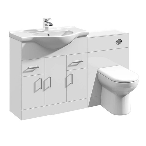 Vanity unit with combined sink - combined,