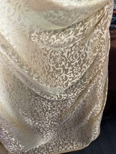 1M GOLD  BURNOUT DRESS  FABRIC