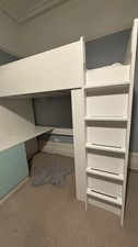 IKEA Stuva Children's High Sleeper Bed Wardrobe Shelving And Desk With Drawers