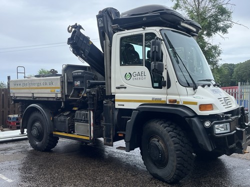 Unimog u500 hiab crane - crane, with