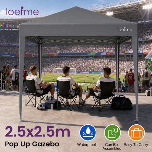 Pop gazebo x 2 5m - up, 2.5m
