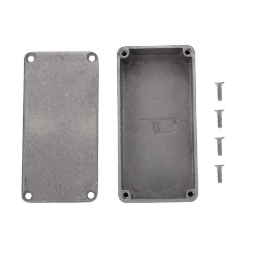 1pc aluminum box case guitar - aluminum,