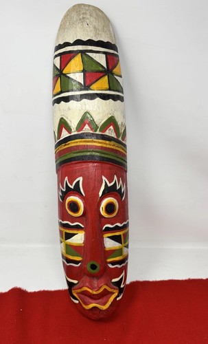 African wooden long tribal - wooden,