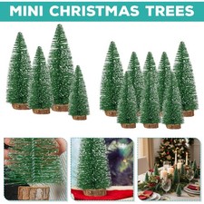 Mini Christmas Tree Table Office Xmas Party Artificial Small Pine Trees Decor
