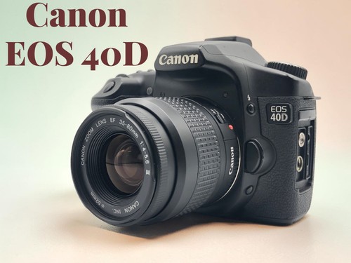 Canon eos 40d - dslr, w/
