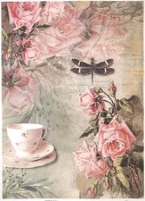 Rice paper for decoupage - for,